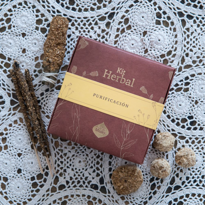 Herbal Purifying Kit i gruppen Hjem & Sjæl / Ritual & Ceremoni / Røgelse, Lys og Dufte hos Rawfoodshop Scandinavia AB (71-01)