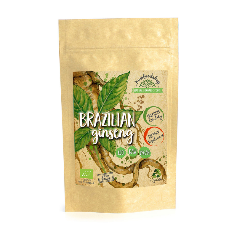 Brasiliansk Ginseng Suma 125g i gruppen Helse / Urter, alger & svampe / Maca & Ginseng hos Rawfoodshop Scandinavia AB (RPUL100320L)