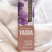 Røgelse Yagra, Viol & Lavendel 8stk