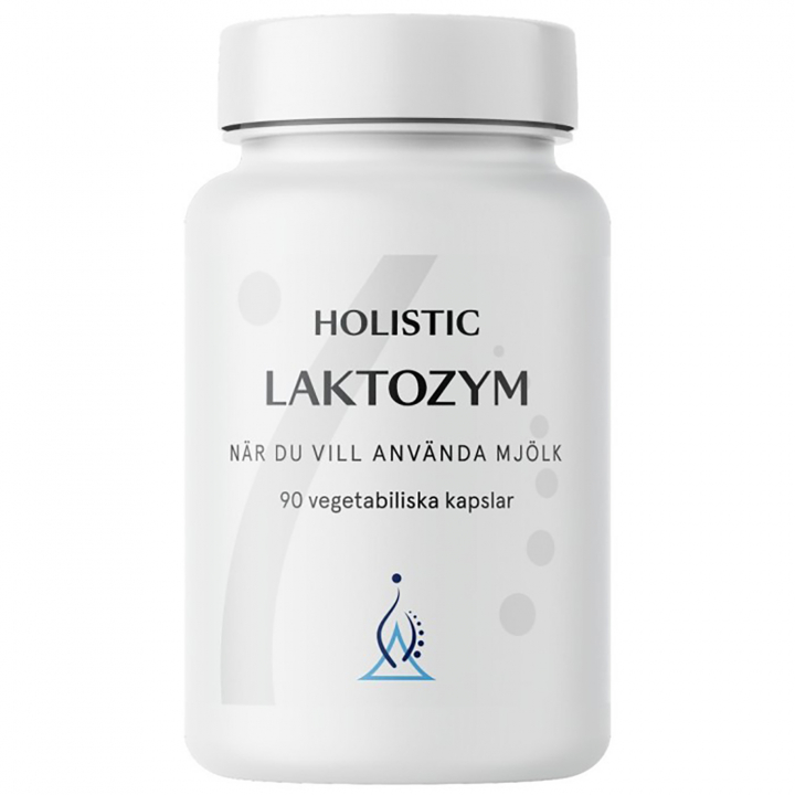 Holistic Laktozym 90kaps i gruppen Helse / Kosttilskud hos Rawfoodshop Scandinavia AB (1026)