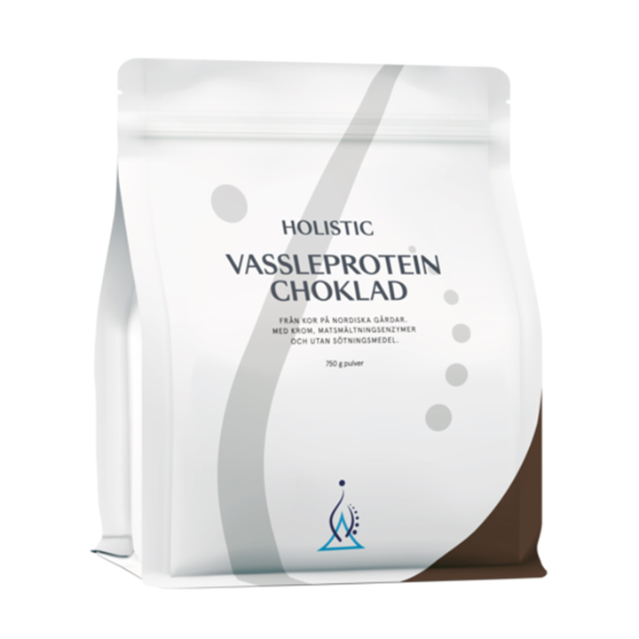 Holistic Valleprotein Chokolade 750g i gruppen Helse / Kosttilskud hos Rawfoodshop Scandinavia AB (10740)