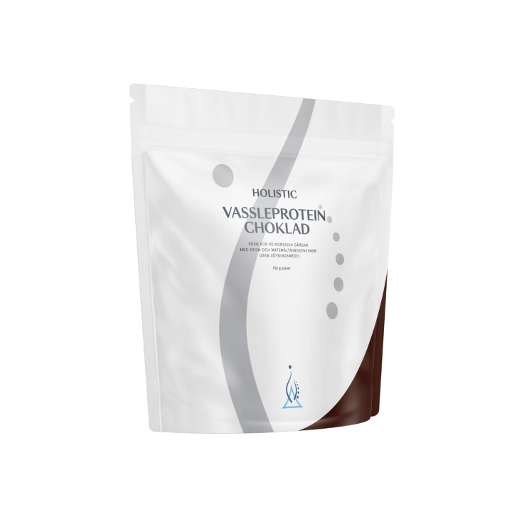 Holistic Valleprotein Chokolade 750g i gruppen Råvarer & Drikke / Helsekost / Proteinpulver hos Rawfoodshop Scandinavia AB (10740)