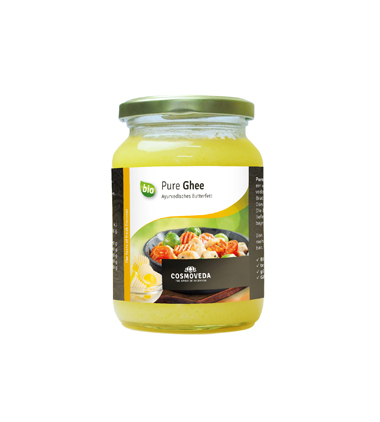 Cosmoveda Ghee ØKO 300g i gruppen Råvarer & Drikke / Spisekammer / Smør & Olier / Fedtstoffer hos Rawfoodshop Scandinavia AB (115900)