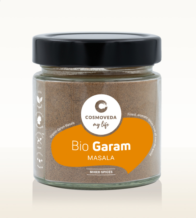 Garam Masala ECO 80g i gruppen Råvarer & Drikke / Spisekammer / Krydderier hos Rawfoodshop Scandinavia AB (123639-DE)
