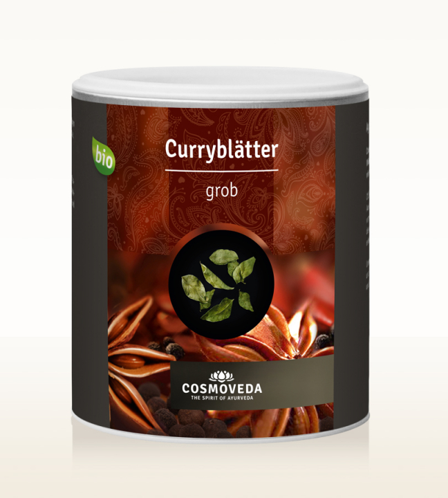 Karryblade ECO 45g i gruppen Råvarer & Drikke / Spisekammer / Krydderier hos Rawfoodshop Scandinavia AB (126487-DE)