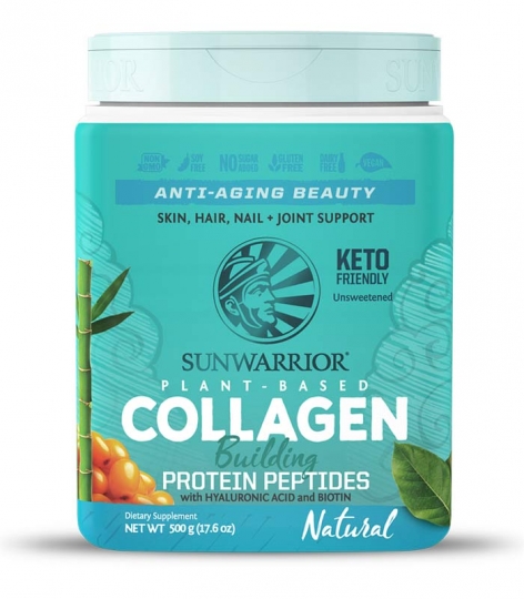 Sunwarrior Collagen Building Protein Naturell 500g i gruppen Helse / Kosttilskud / Kollagen hos Rawfoodshop Scandinavia AB (1318)