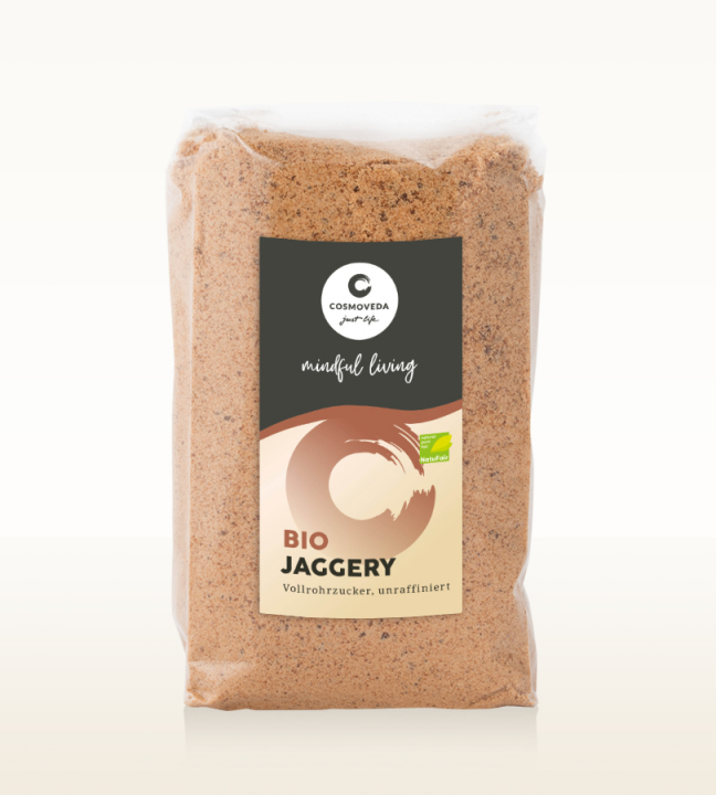 Herbaveda Jaggery ØKO 400g i gruppen Råvarer & Drikke / Spisekammer / Krydderier hos Rawfoodshop Scandinavia AB (133188)