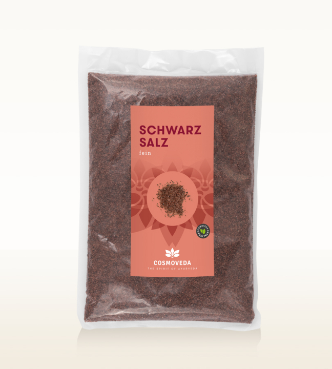 Sort salt 1 kg i gruppen Råvarer & Drikke / Spisekammer / Krydderier hos Rawfoodshop Scandinavia AB (133362-DE)