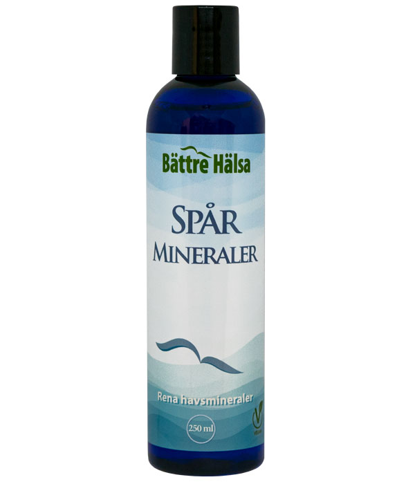 Bättre Hälsa Spormineraler 250 ml i gruppen Naturlige kosttilskud / Kosttilskud / Mineraler hos Rawfoodshop Scandinavia AB (1421)