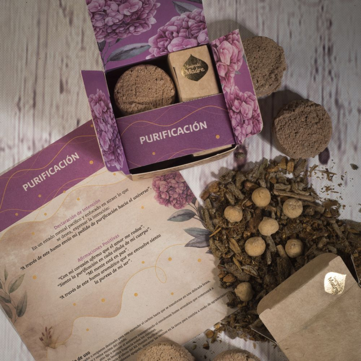Sacred Smoke Kit Purification i gruppen Home & Soul / Ritual & Cermoni / Røgelse, Lys og Dufte hos Rawfoodshop Scandinavia AB (146-01)
