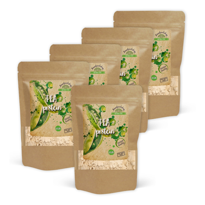 Ærteprotein 500g x 5 pakker i gruppen Råvarer & Drikke / Helsekost / Proteinpulver hos Rawfoodshop Scandinavia AB (150145-SET5)