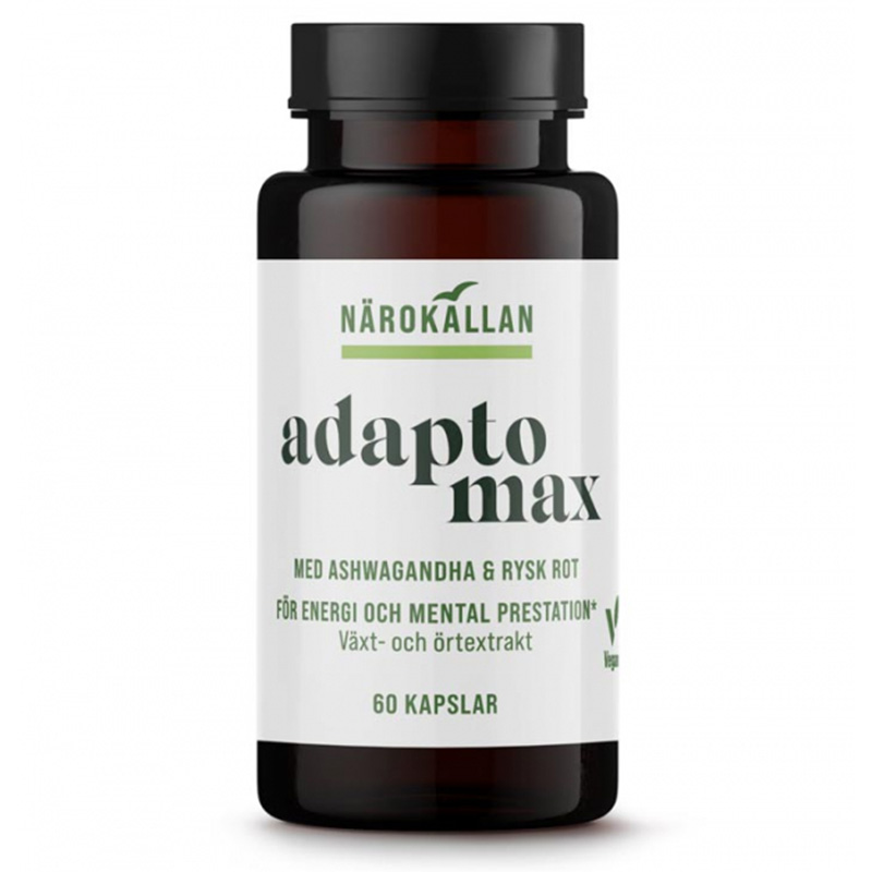 AdaptoMax 60 Kaps i gruppen Helse / Kosttilskud hos Rawfoodshop Scandinavia AB (1750)