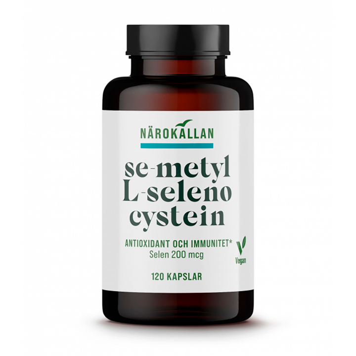 Se-Metyl L-Selenocystein 200mcg 120 kaps. i gruppen Helse / Kosttilskud hos Rawfoodshop Scandinavia AB (1803)