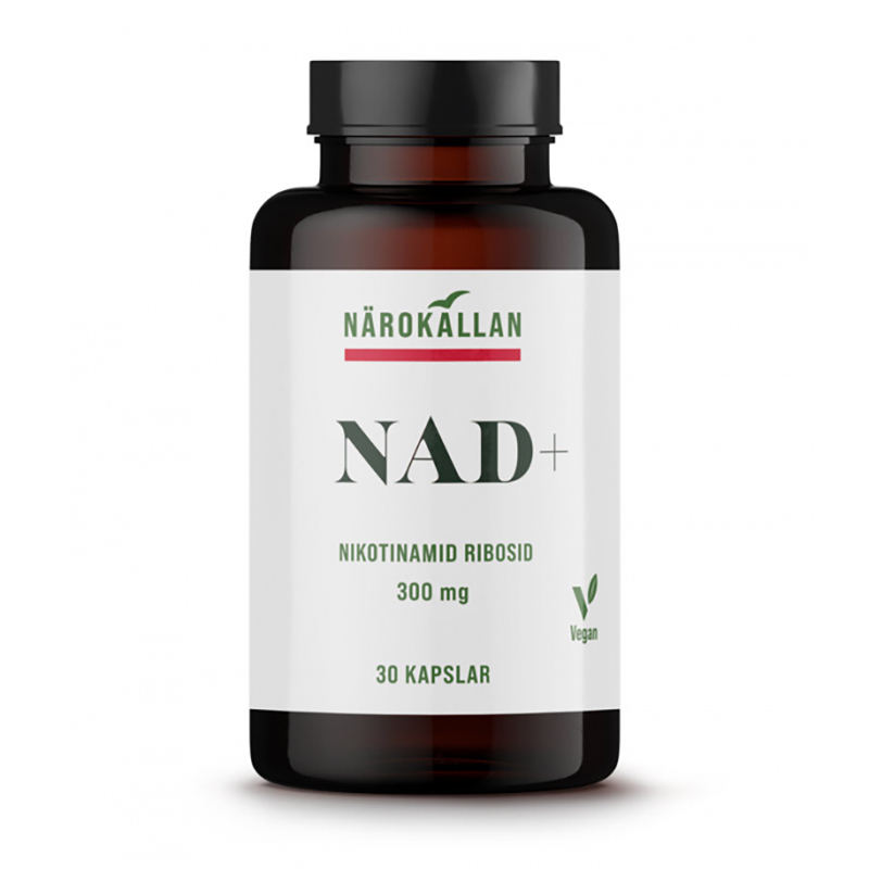 NAD+ 300 mg i gruppen Naturlige kosttilskud / Kosttilskud / Vitaminer / Enkelte vitaminer hos Rawfoodshop Scandinavia AB (1853)