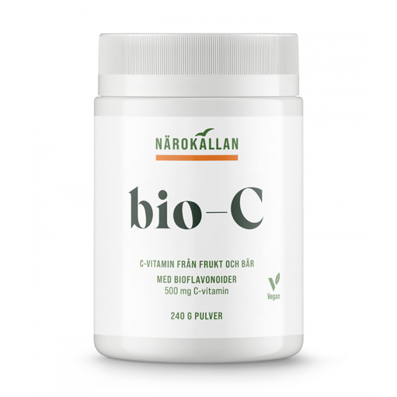 Bio-C Pulver i gruppen Naturlige kosttilskud / Kosttilskud / Vitaminer / Enkelte vitaminer hos Rawfoodshop Scandinavia AB (1861)
