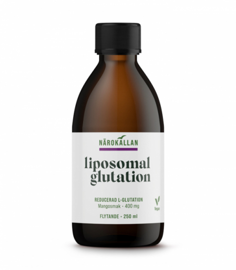 Liposomal Glutation 250ml i gruppen Helse / Kosttilskud hos Rawfoodshop Scandinavia AB (1874)