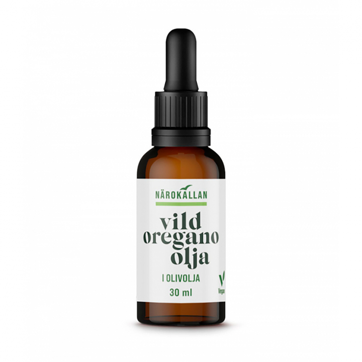 Vild Oregano Olie 30 ml i gruppen Kropspleje / DIY Råvarer / Vegetabilske Olier hos Rawfoodshop Scandinavia AB (1888)