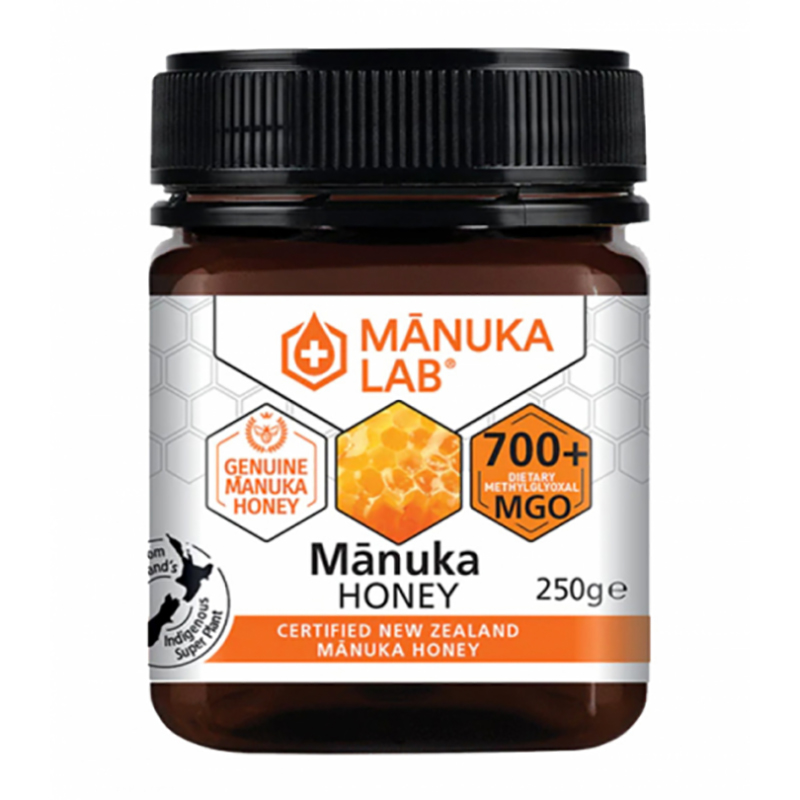 Manuka Lab Manukahonning MGO 700+ 250g i gruppen Råvarer & Drikke / Bagning / Sødning / Honning hos Rawfoodshop Scandinavia AB (1924)