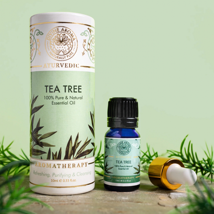Æterisk Olie Tea Tree 10ml i gruppen Kropspleje / DIY Råvarer / Æteriske olier hos Rawfoodshop Scandinavia AB (20196)