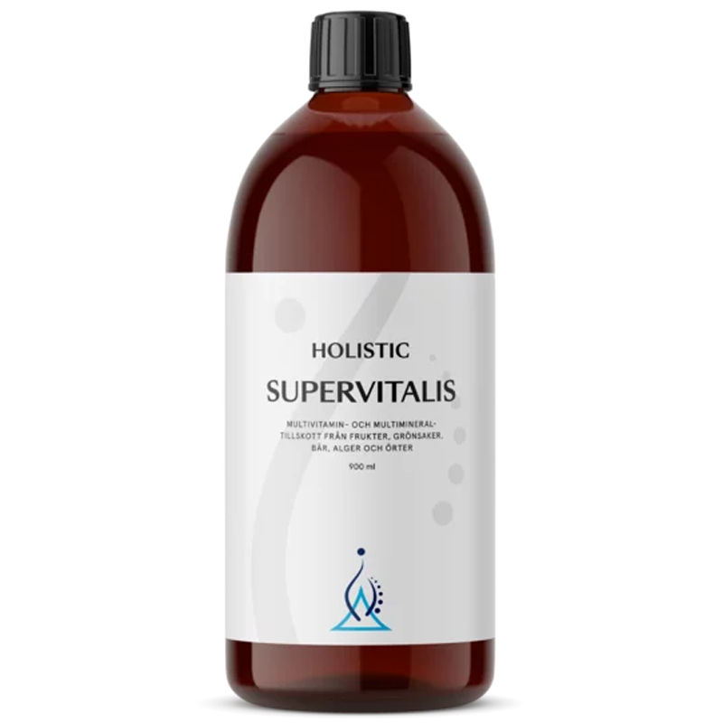Holistic SuperVitalis 900ml i gruppen Naturlige kosttilskud / Kosttilskud / Vitaminer / Multivitaminer hos Rawfoodshop Scandinavia AB (2040)