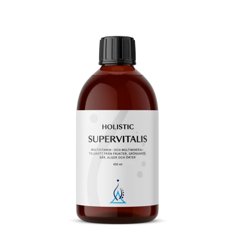 Holistic SuperVitalis 450ml i gruppen Naturlige kosttilskud / Kosttilskud / Vitaminer / Multivitaminer hos Rawfoodshop Scandinavia AB (2044)