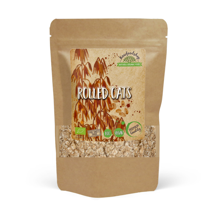 Havregryn ØKO 1kg i gruppen Råvarer & Drikke / Bagning / Gryn & Flager hos Rawfoodshop Scandinavia AB (205051)