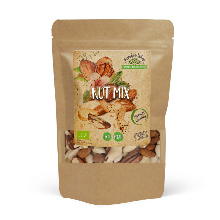 Nøddemix ØKO 500g i gruppen Råvarer & Drikke / Nødder hos Rawfoodshop Scandinavia AB (2111615)