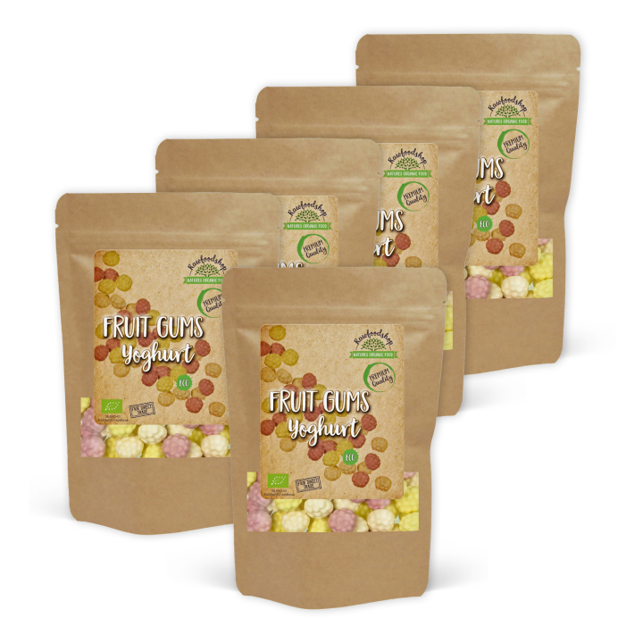 Skumslik ØKO 100g x 5 pakker i gruppen Råvarer & Drikke / Slik & Chokolade / Slik hos Rawfoodshop Scandinavia AB (220421-SET5)
