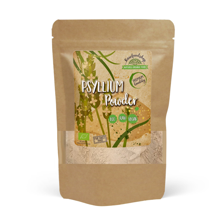 Psyllium Pulver ØKO 250g i gruppen Råvarer & Drikke / Bagning / Flere bageingredienser hos Rawfoodshop Scandinavia AB (235922)