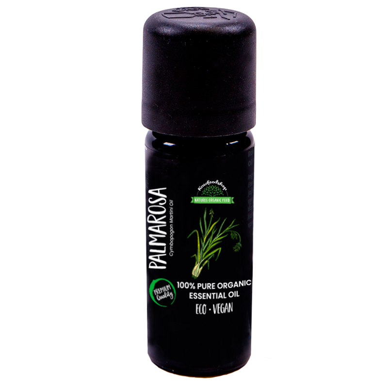 Palmarosa Æterisk Olie 30 ml i gruppen Kropspleje / DIY Råvarer / Æteriske olier hos Rawfoodshop Scandinavia AB (244-2)