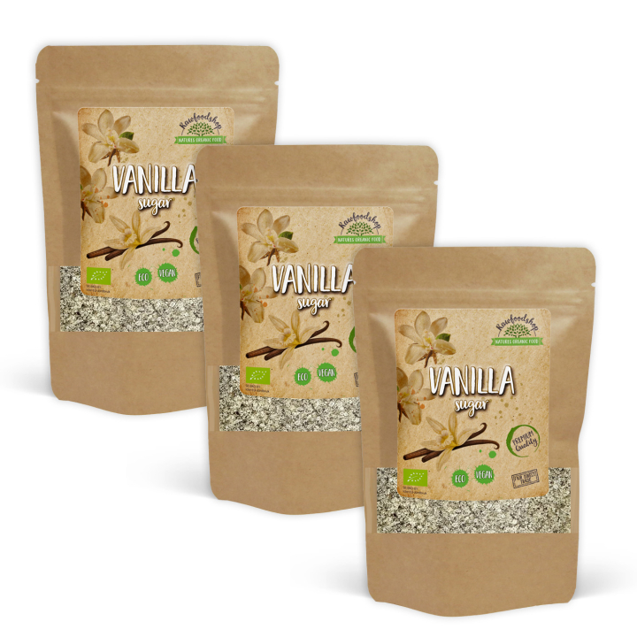 Vaniljesukker ØKO 100g x 3 pakker i gruppen Råvarer & Drikke / Bagning / Sødning / Alle Sødning hos Rawfoodshop Scandinavia AB (29170100-SET3)