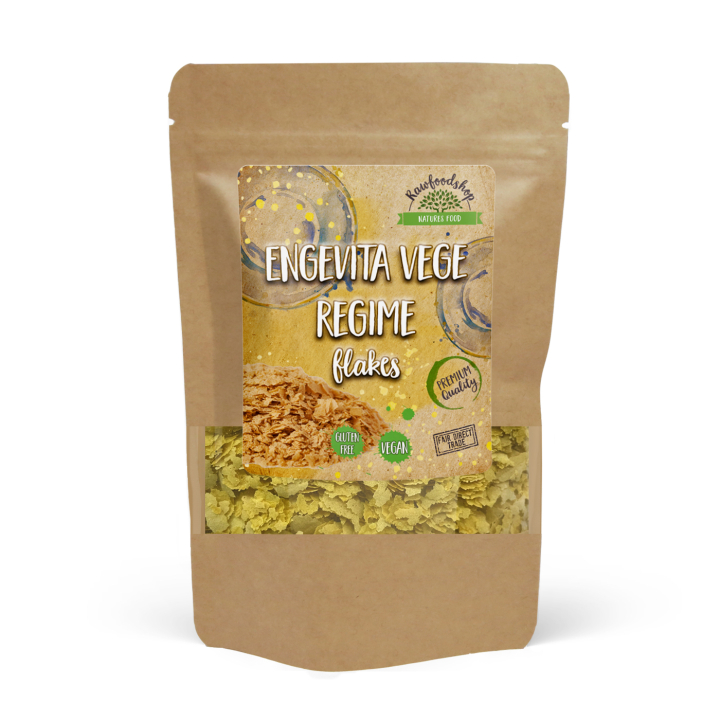 Engevita Vege Regime Næringsgær Flakes 250g i gruppen Råvarer & Drikke / Spisekammer / Næringsgær hos Rawfoodshop Scandinavia AB (321821925250)