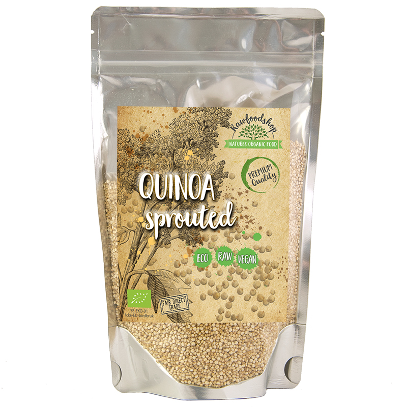 Quinoa Spiret ØKO 250g i gruppen Råvarer & Drikke / Spisekammer / Frø hos Rawfoodshop Scandinavia AB (3755)