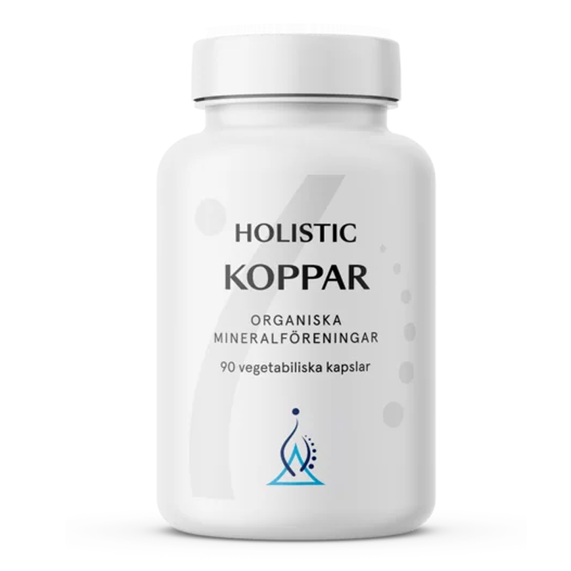 Holistic Kobber 100kaps i gruppen Helse / Kosttilskud / Mineraler hos Rawfoodshop Scandinavia AB (4054)