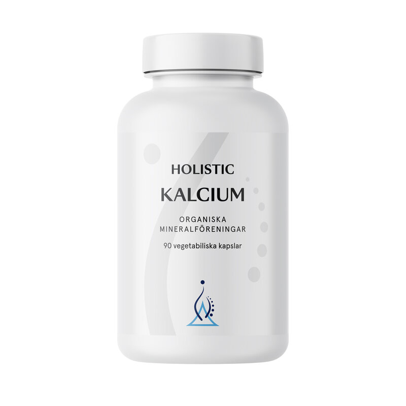 Holistic Calcium 90kaps i gruppen Helse / Kosttilskud / Mineraler hos Rawfoodshop Scandinavia AB (4060)