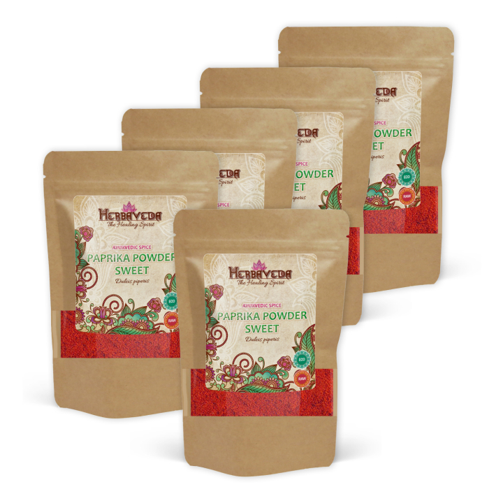 Paprikapulver Sødt ØKO 50g x 5 pakker i gruppen Råvarer & Drikke / Spisekammer / Krydderier & Salt hos Rawfoodshop Scandinavia AB (406591-SET5)