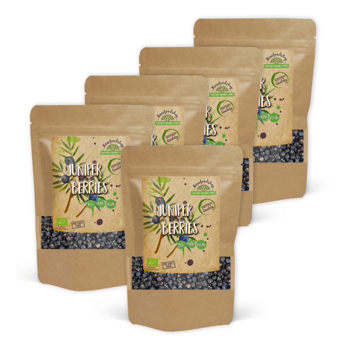 Enebær ØKO 30g x 5 pakker i gruppen Råvarer & Drikke / Spisekammer / Krydderier & Salt hos Rawfoodshop Scandinavia AB (406701-SET5)