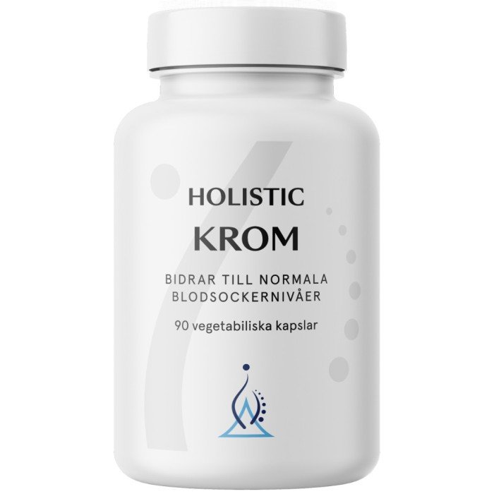 Holistic Krom 90kaps i gruppen Helse / Anvendelsesområde / Hjerte & Kar hos Rawfoodshop Scandinavia AB (40760)