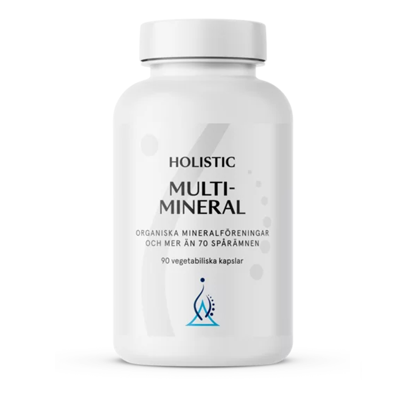 Holistic MultiMineral 90kaps i gruppen Helse / Kosttilskud / Vitaminer / Multivitaminer hos Rawfoodshop Scandinavia AB (4081)