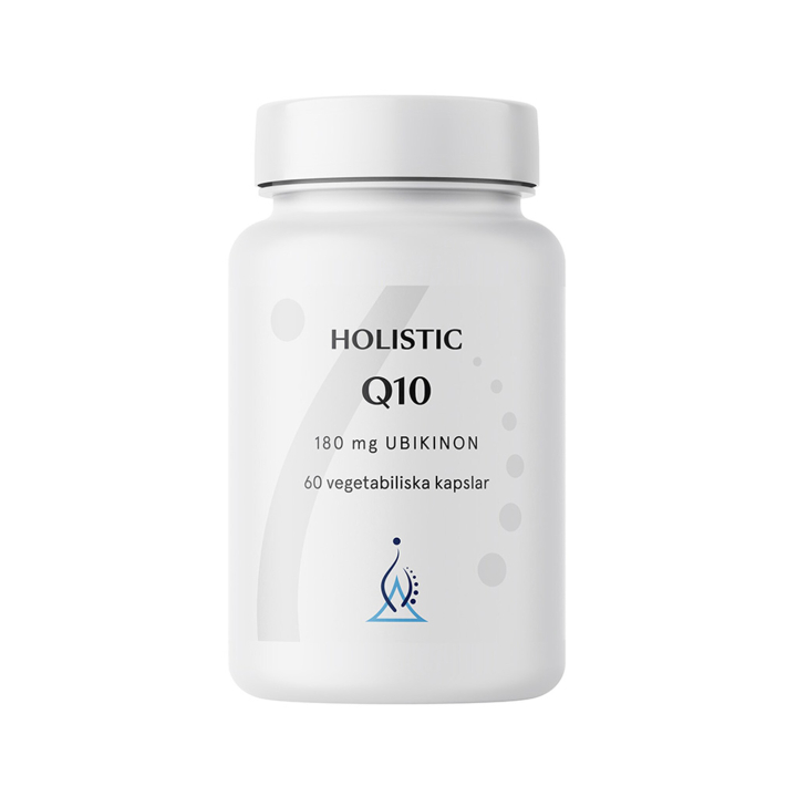 Holistic Q10 180mg, 60kaps i gruppen Helse / Kosttilskud hos Rawfoodshop Scandinavia AB (41385)