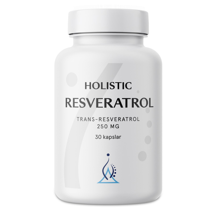 Holistic Resveratrol 30kaps i gruppen Helse / Kosttilskud hos Rawfoodshop Scandinavia AB (41392)