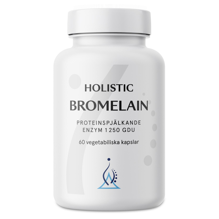 Holistic Bromelain 60kaps i gruppen Helse / Kosttilskud hos Rawfoodshop Scandinavia AB (41395)