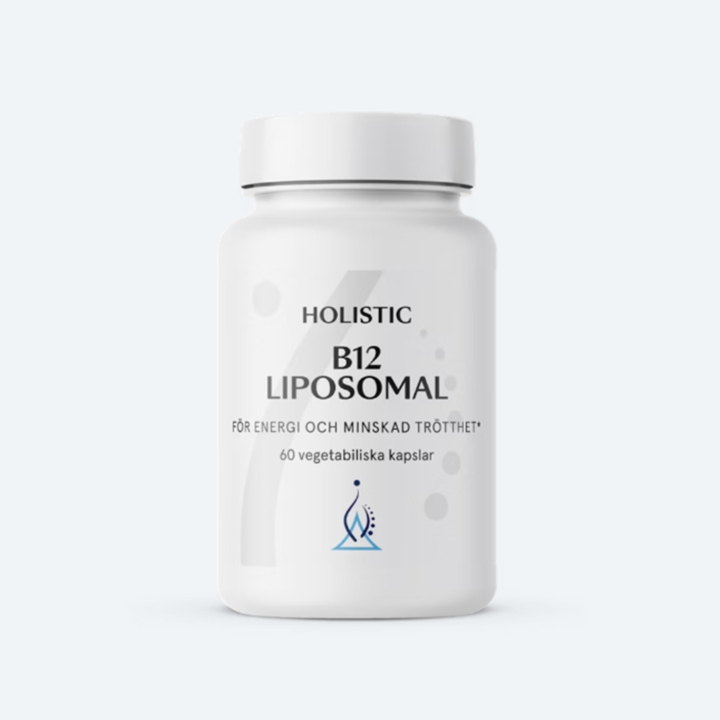 Holistic B12 Liposomal 60kaps i gruppen Helse / Kosttilskud hos Rawfoodshop Scandinavia AB (41505)