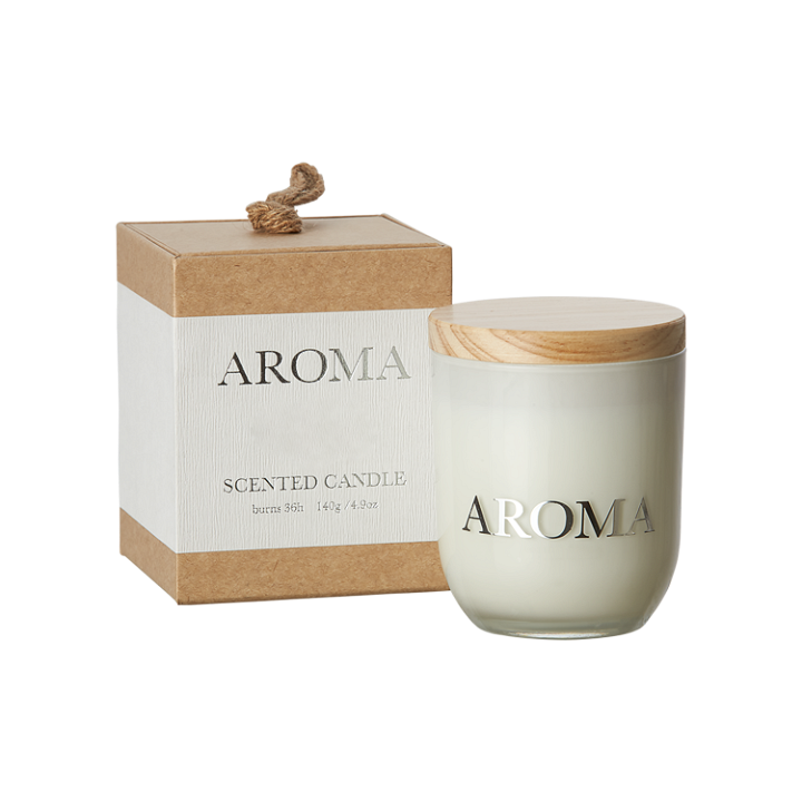 AROMA Duftlys M Lavendel orange & camomile i gruppen Home & Soul / Ritual & Cermoni / Røgelse, Lys og Dufte hos Rawfoodshop Scandinavia AB (420-061-07)