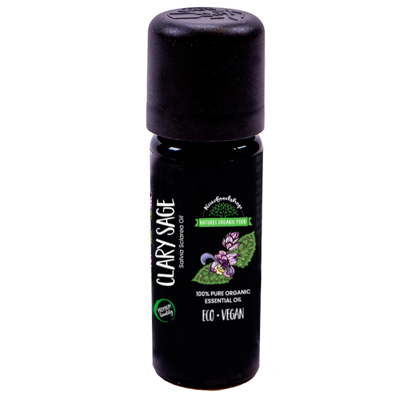 Muskatelsalvia Æterisk Olie 30ml i gruppen Kropspleje / DIY Råvarer / Æteriske olier hos Rawfoodshop Scandinavia AB (4246-1)
