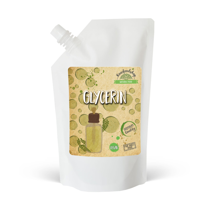 Glycerin 500ml i gruppen Hud & Krop / Naturlig DIY / Naturlige tilsætningsstoffer hos Rawfoodshop Scandinavia AB (4476-2)