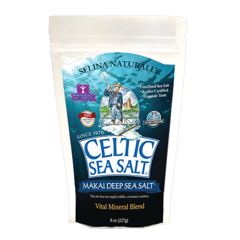 Celtic Makai Deep Sea Salt 227g i gruppen Råvarer & Drikke / Spisekammer / Krydderier hos Rawfoodshop Scandinavia AB (468227)