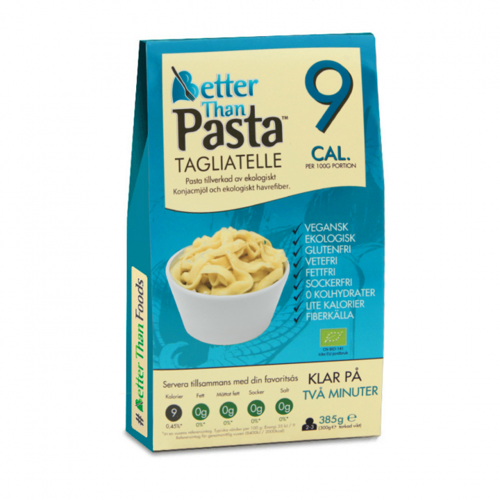 Better Than Tagliatelle ØKO 385g i gruppen Råvarer & Drikke / Spisekammer / Pasta & Nudler hos Rawfoodshop Scandinavia AB (479)