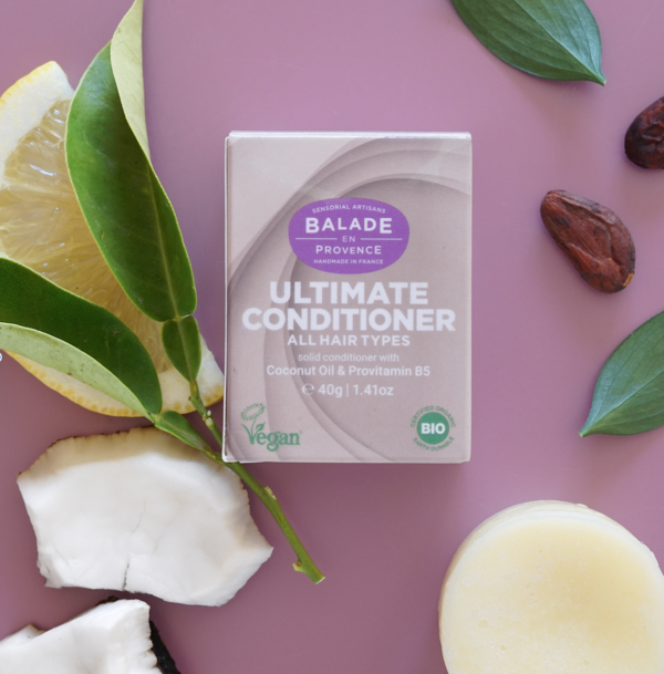 Ultimate Hair Conditioner ØKO 40g i gruppen Kropspleje / Færdigvarer / Hårpleje hos Rawfoodshop Scandinavia AB (500042)