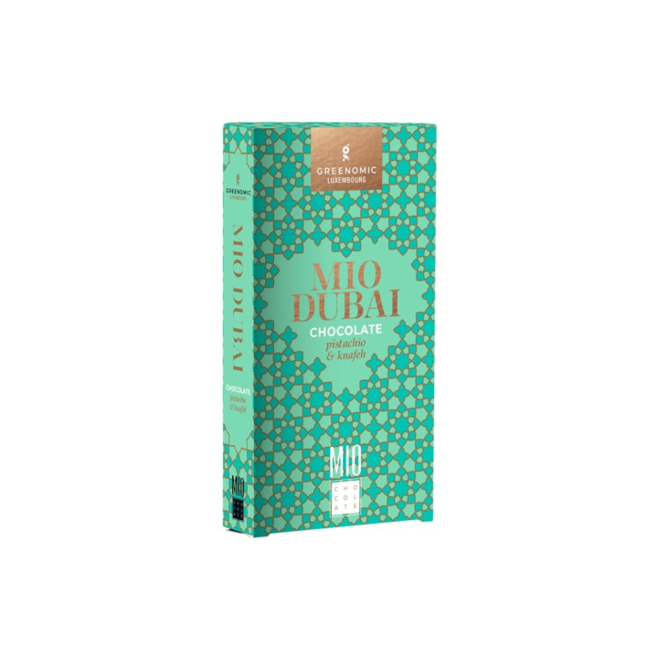 MIO Dubai Chokolade 180g i gruppen Råvarer & Drikke / Slik & Chokolade / Chokolade og Bars hos Rawfoodshop Scandinavia AB (5605)